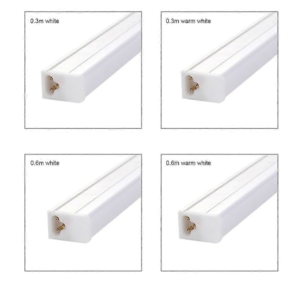 LED-rör T5 Lampa 220V Fluorescerande Ljusrör 9W 14W 18W LED Vägglampa För Hemmet Boy White