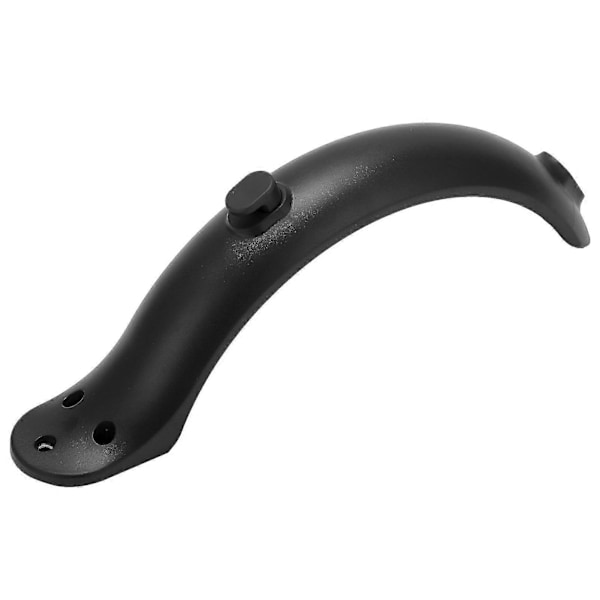 Svart Bakre Fender Mudguard med Haken och Skruvar för Xiaomi Mijia M365 Elsparkcykel
