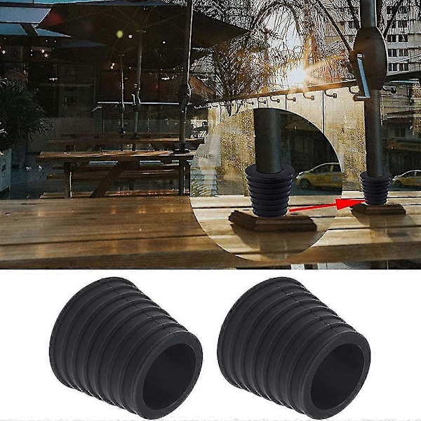 Utomhus Trädgårds Parasoll Kil Håller Parasollet Stadigt Fixeringshylsa För Trädgård Gård Pool Two Set Of Base Brackets