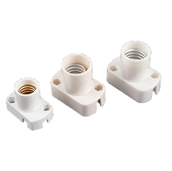 Mini Skruelampebase E12 E14 E17 Lampeholder Lyspære Sokkelholder Adapter A3