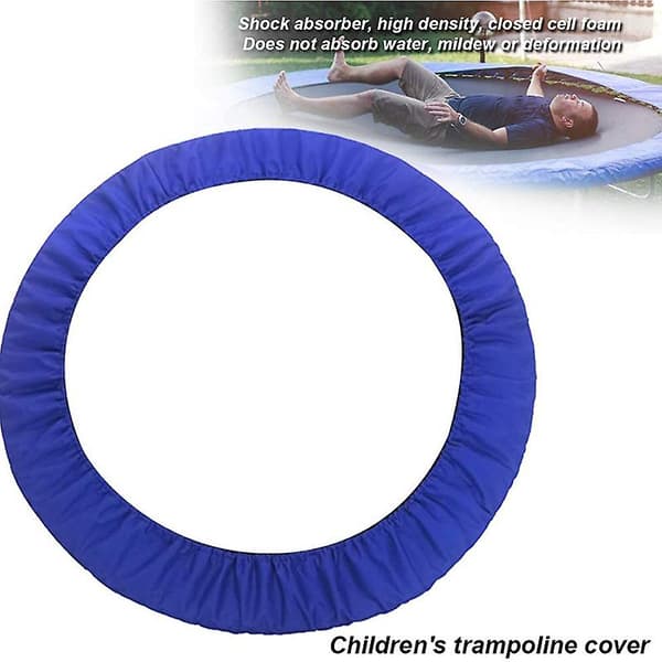 Säkerhetskant för barn-trampolin, 32-60 tum, trampolinfjäderskydd med svampfyllning 54 Inch