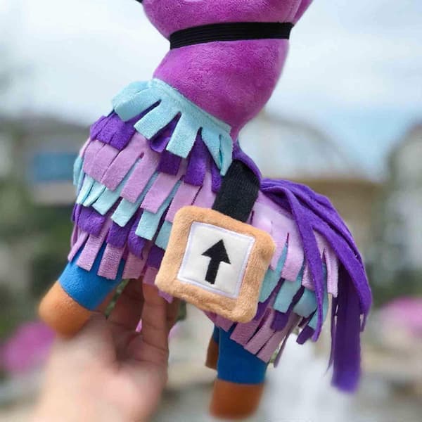Plush Legetøjs Llama Piñatas Blød Alpaca Regnbue Hest Børnefødselsdagslegetøj 25CM