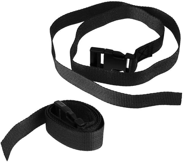 2 stk. Golfvogn Webbing Bagage Fastgørelsesrem Spændebånd 1,35 m