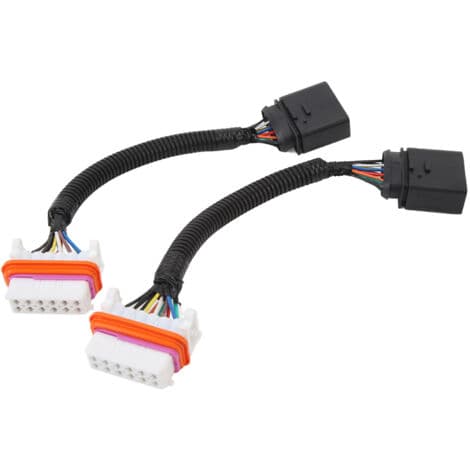 2 stk. Ledningsnettadapter for frontlykter 7L6 971 071 A Hid Bilfrontlyktkontakt