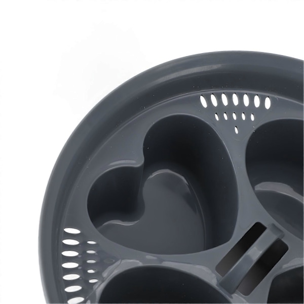 4 Ägg Poacher Insats Multifunktionella PP Ägg Ångformar Kökstillbehör för Thermomix TM5 TM6