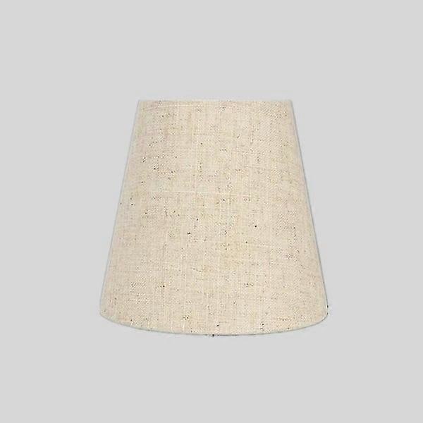 2-pack Kläm-på Lampskärm, Vägglampa Hängande Tyg Lampskärm Liten Upprätt