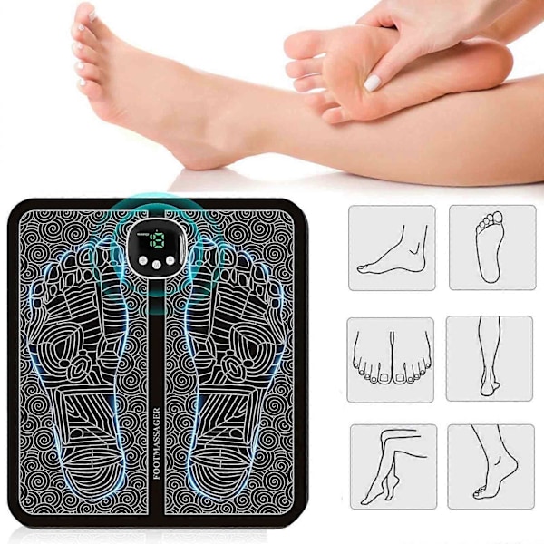Fotmassageapparat för neuropatifötter, helkroppsmassageapparat för neuropati, fotmassageapparat för cirkulation och smärtlindring