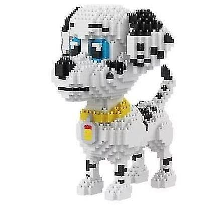 Sort Mini Klods Hundemodel Små Klodser Gravhund Samlingsfigur Husky