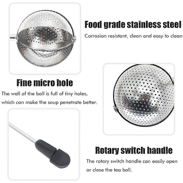 Rostfritt Stål Krydda Glasyr Sockerpulver Shaker Duster Bakning Mjöl Sil Cocoa Pulver Sil Handhållen Mjöl Sifter Krydda Sifter Sked Skovl Fint Nät