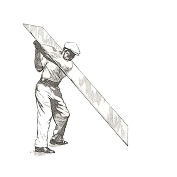 Golf Swing Corrector Plane Trainer Golf Swing-plane -harjoitusväline Golf Pointer Spot Direction