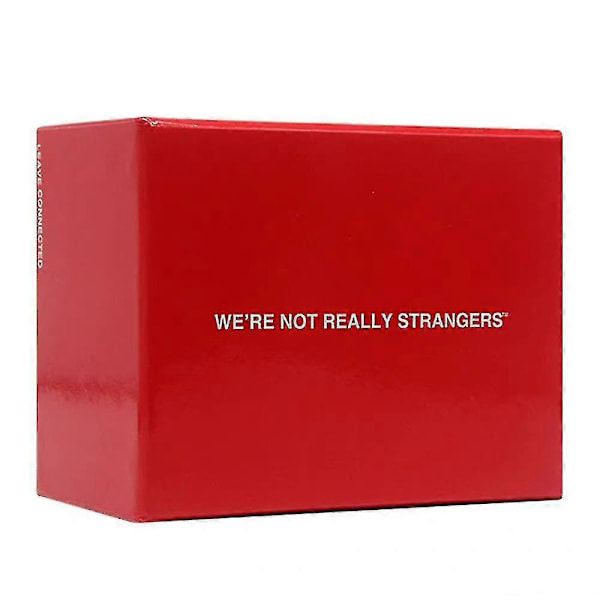 We're Not Really Strangers Kortspel - Ett interaktivt kortspel för vuxna och isbrytare