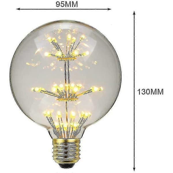 Led-lamppu Retro-lamppu Rgb-ilotulitus Edison-lamppu
