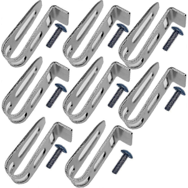 8st Bälteskrok med skruv för Makita 346449-3 324705-1 346034-2 346317-0