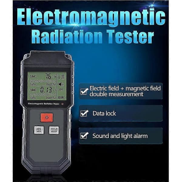 Håndholdt Geiger-teller, Nukleær strålingsdetektor Elektromagnetisk strålingstester