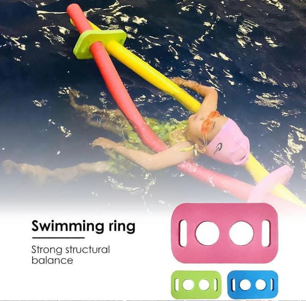 Simnudelkoppling - Poolnudelkoppling | 3 Simnudel Skumkopplingar | Swimmi