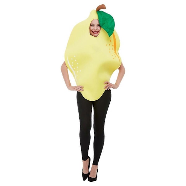 Smiffys Unisex Vuxen Citron Kostym Tabard