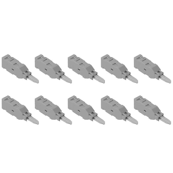 10 stk. 110 Test Rj11 Voice Connector Mdf Check Phone Voice til Krone Module Patch Panel