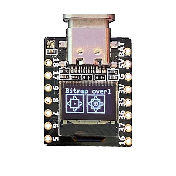 Esp32 S3 Utviklingskort 0.42 Tommers Oled Skjerm Utviklingskort For Micropython Bluetooth Wifi