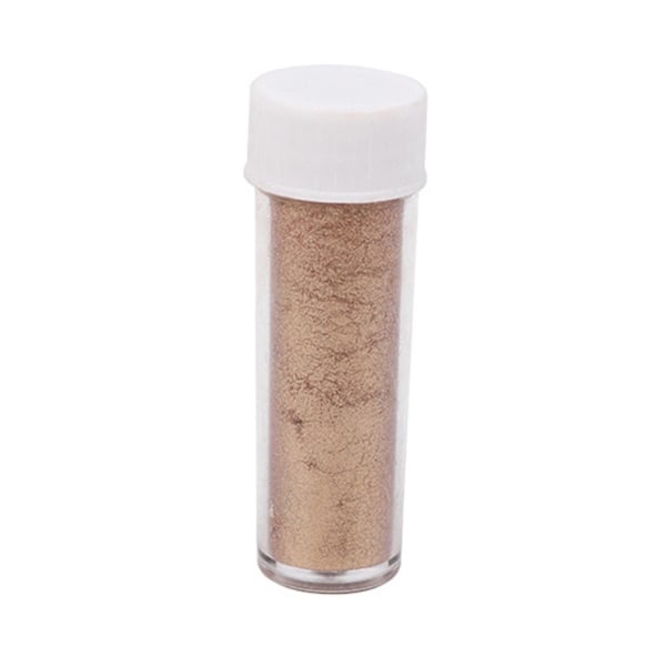 ZHOUBA 2g Tårtglitterpulver Dekorativt Attraktivt Säkert Blandat Glänsande DIY Bakpulver för Kök Bronze