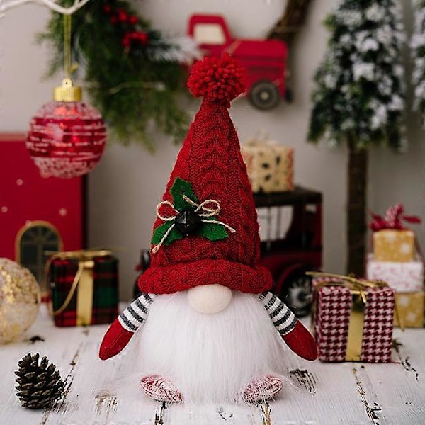 2024 Dekorationer LED Tomte Paljetter Ansiktslös Docka Nattlampa för Hem Semester Jul Ornament Gåva Navidad Nyår H 30cm