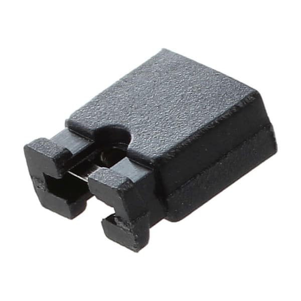 100 stk 2,54 mm jumper-hette mini jumper kortslutningshette-kontakter
