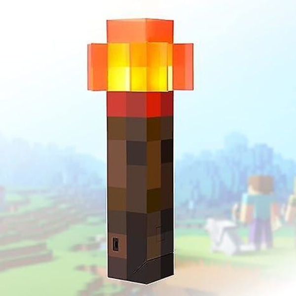 Redstone Fickla, USB Uppladdningsbar Monteras på Väggen eller Handhållen 32 cm LED Väggfickla för