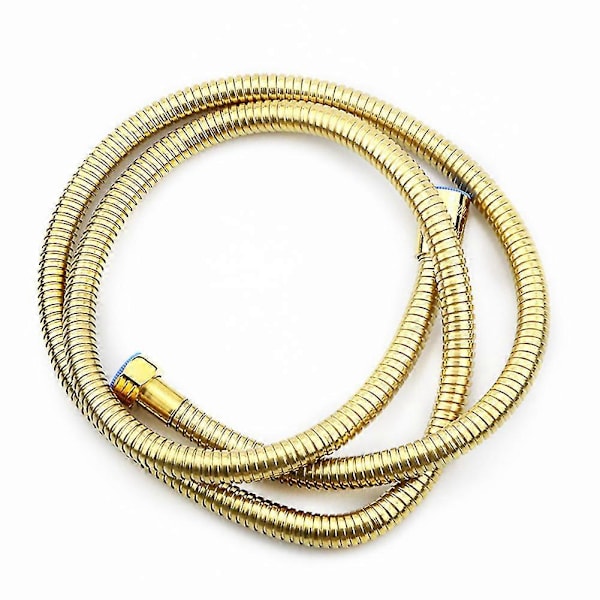 1,5 m Guld Rostfri Duschslang Badrum Duschslang Handhållen Dusch Vattenrör (FMY)