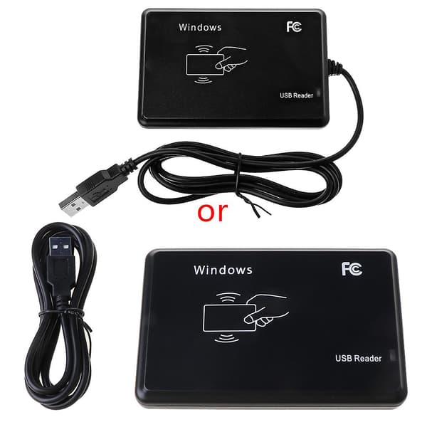 USB-kortlæser til Mifare-kort IC-kortlæser Hassel 13.56MHz MF1 S50 Thin33
