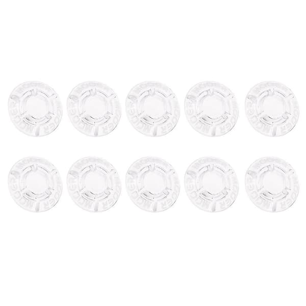 MOOER 10 stk. soppformet fotbryterhette for gitarpedal, forsterker-fotbryter, knotbeskytter for gitarpedal