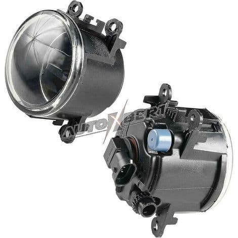 2x Halogen tåkelys foran DRL-lampe for Ford Fiesta Focus Connect Transit Custom