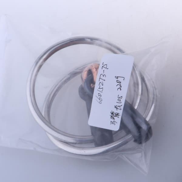 Kobber Link Eggbutt Snaffle Bitt Ring Snaffle Bitt for Hest 105mm