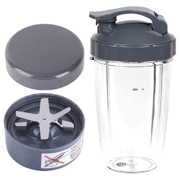 Tillbehörskit Kompatibelt För Nutribullet, Lock Och Blad Och 24oz Koppar