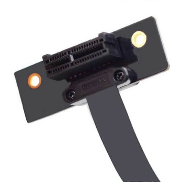 PCIE PCI Riser PCI-E Express Riser-kort PCIE X1 Förlängningskabel för Moderkorts Extender Converter Adapterkabel 20cm