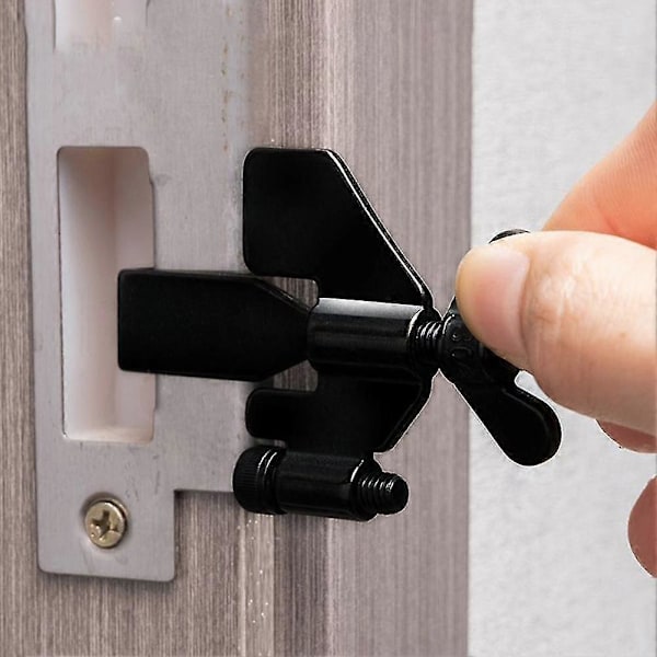 Hotell Dörrlås Bo Ensam Självförsvars Dörrstopp Rese Stöldskydds Dörrstopp-