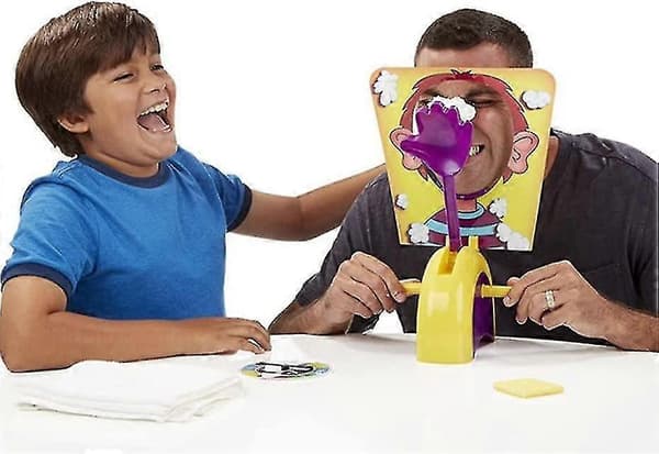 Pie Face Spel för Barn - Interaktivt Familjespel för Föräldrar och Barn Individual