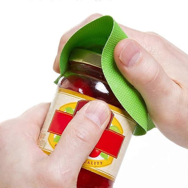 3 st manuell gummi halkfri rund gripdyna flasklock köksburköppnare