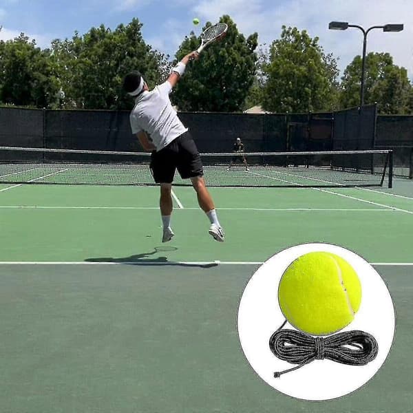2x Tennis Trenings Swingball Erstatningsball Justerbar Tether Tau String Ny