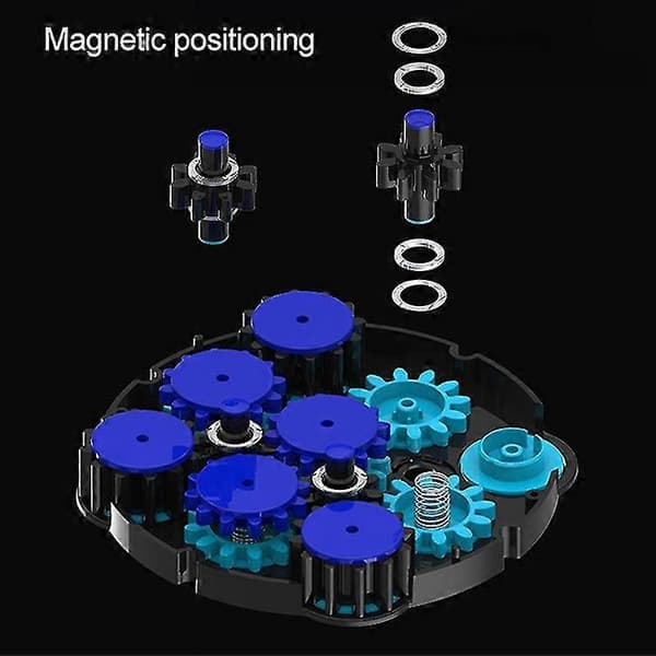 Sengso Magnetisk Klockkub Professionella Magiska Klockkuber (FMY)