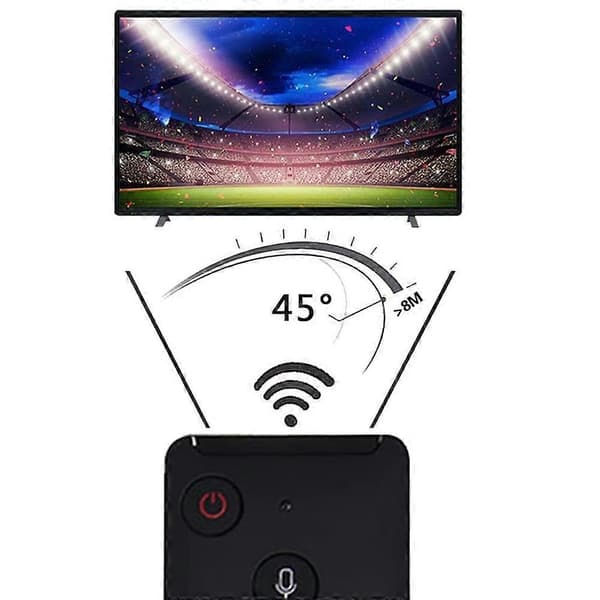 BN59-01312B/BN59-01327B Erstatningsfjernkontroll for Samsung TV med stemmefunksjon