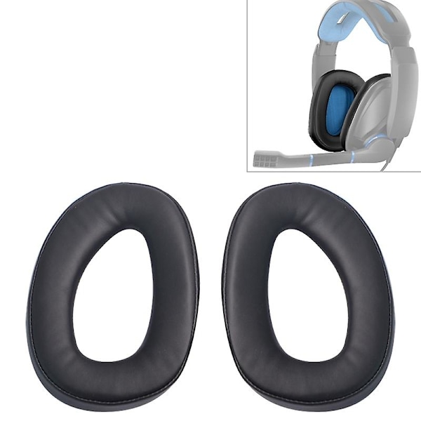 2 ST Öronkuddar för Sennheiser GSP300