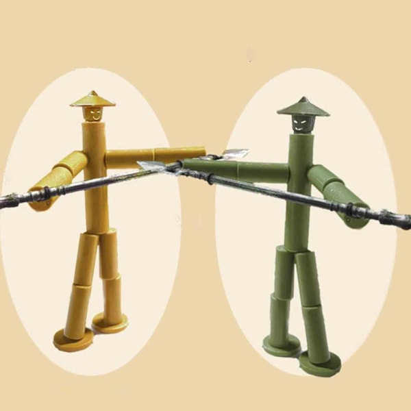 2 Spelare Fighter Spel, Slående Whack Man Battle Bots Arena Vuxen Festspel För Grupper green