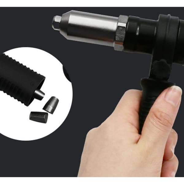 Gistuch nitadapter, nitpistolsadapterkit för sladdlös elektrisk borrmaskin, elektriskt nitverktyg