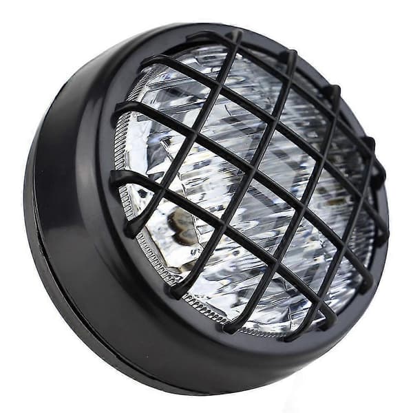 2 stk. frontlykter for Banshee 1987-2006 Linse Pære Lampe Grill Warrior Frontlykter Montering Linse Pærer Li Black