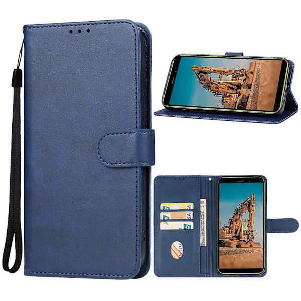 För Ulefone Armor X12 Läder Telefonfodral
