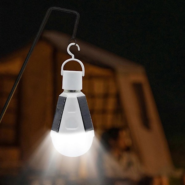 Glödlampor Solcellslampor Solladdning Nödljus Camping Vattentäta Utomhustält LED-lampor Bärbara Nattläger Strömavbrott Flye245791
