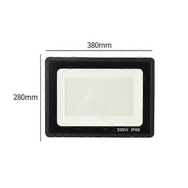 LED Floodlight, 200w 25000lm Udendørs LED Floodlight, 6000k LED Floodlight