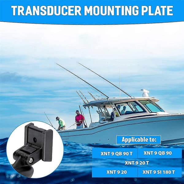 For XNT Transduserbrakett, Transduser Monteringsplate for XNT Modell Transdusere, 7400931 Hekkmontering Mo