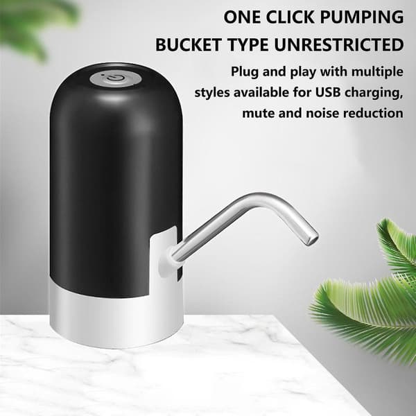Elektrisk vanndispenser for dunker, helautomatisk pumpe