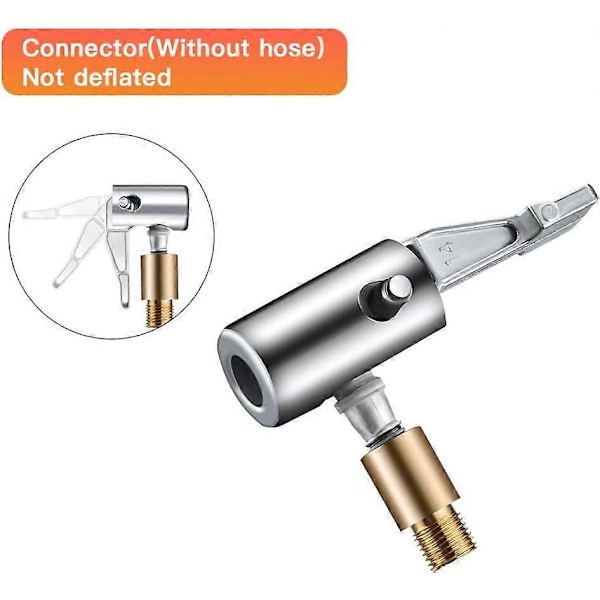 Bildäckspump, luftpump, luftchuck däckventilkobling, adapter, bilventil, spakpluggsstil 2 (FMY)