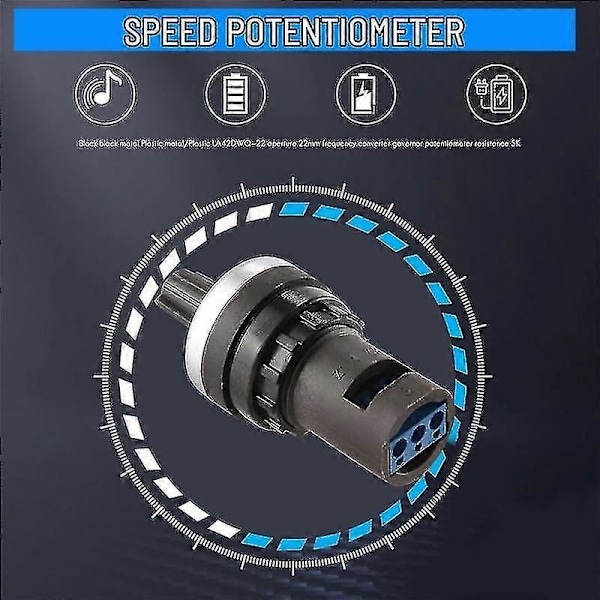 La42dwq-22 22mm Potensiometer - 5k